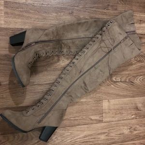 Fashion nova Knee high boots (brand new)